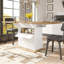 Extendable Dining Table With Storage Levels-1050782053