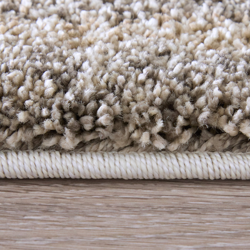 Lindauer Modern Geometric Ivory Area Rug, Rectangle 7'10" x 10'