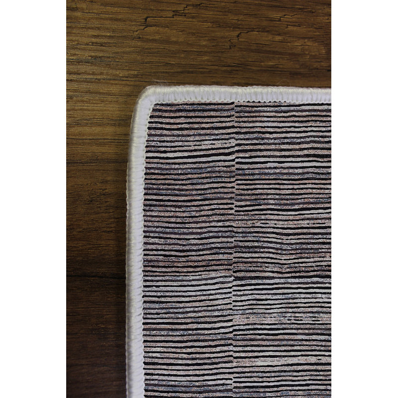 Premium Dark Grey Carpet, 5.2 x 7.5 ft | 100% Polyester, 650 g/m², 0.16 in Pile Height | Antibacterial, Eco-Friendly, Non-Slip PVC Dot Underside | Machine Washable, Perfect for Living Room & Bedroom Décor
