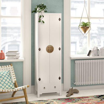 Habbous 2 Door Manufactured Wood Wardrobe