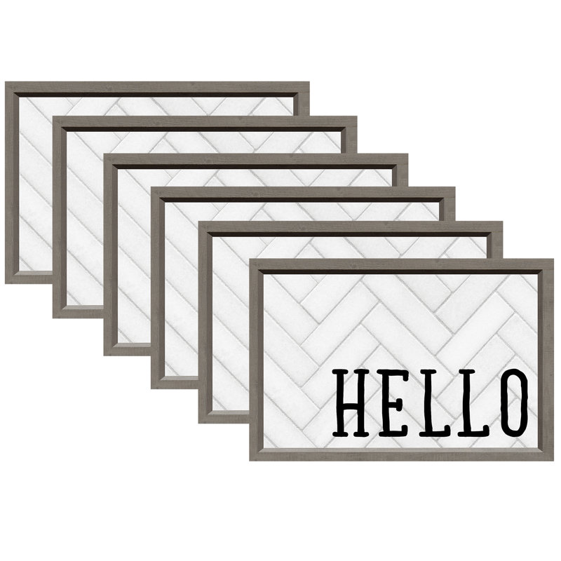 Modern Modern Farmhouse Hello Postcards