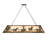 60" Long Running Horses Oblong Pendant-124967253