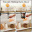Grande armoire de rangement moderne blanche Efecan