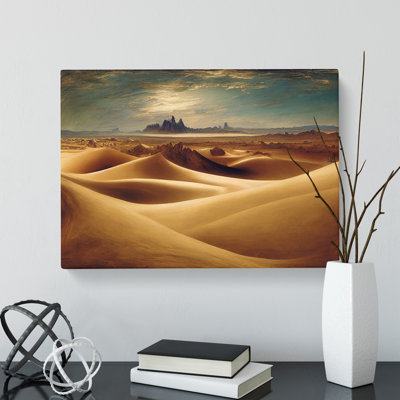 A Splendorous Desert - Wrapped Canvas