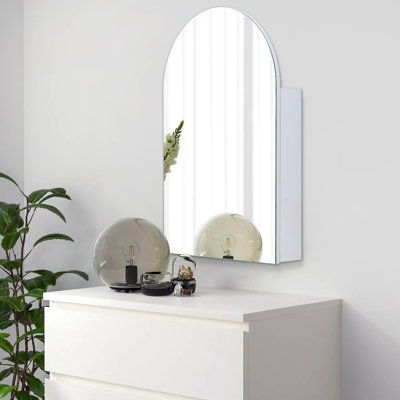 22'' W 34'' H Frameless Medicine Cabinet Mirror