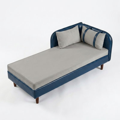 65" Storage Chaise Lounge Sofa, Easy Assembly, Ergonomic Design