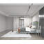 Ensemble de chambre avec grand lit plateforme 2 pièces-87378502