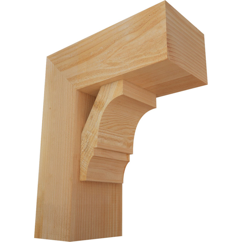 Support de bloc Balboa avec entretoise décalée, 22 X 18, Sapin Douglas de l 8 po (scié brut)