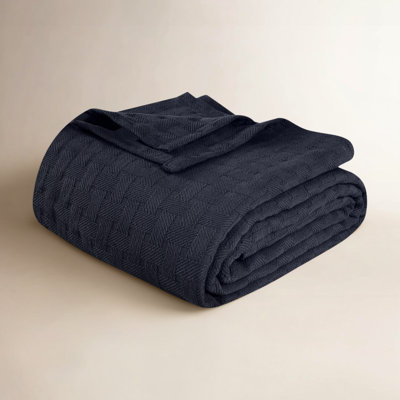 Bertie Cotton Machine Woven Throw Blanket