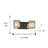 Cynthia 2 - Light Vanity Light