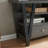 60 - 69 Inch Tv Tall Stand, 2 Drawers & Shelf , Grey Black Finish Drawer Tier And Black, Construct Stand