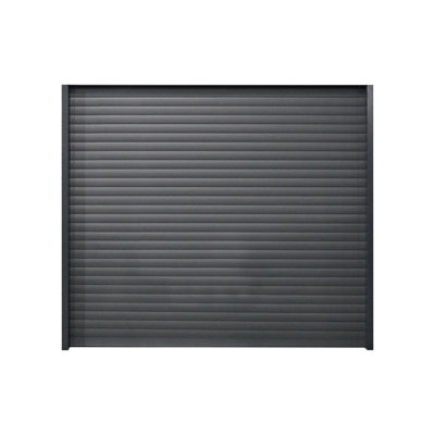 8,5 pi H 8,5 pi W Ensemble de porte enroulable motorisée pour garage en métal