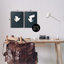 «Traditional Cranes Dance Single Photo Frame» par Grace Popp, 2 pièces sur toile-1353892254-1353822363