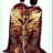 Dragonfire Fantasy Tapestry Throw - 100% Cotton, 72x54 Inches