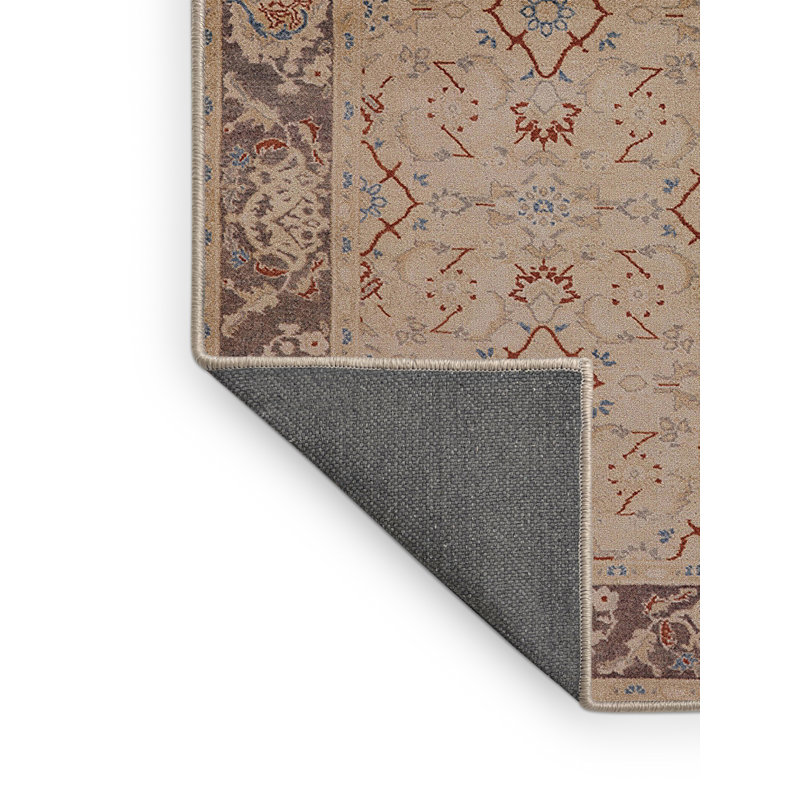 Tapis oriental brun / beige, Tapis de couloir 2 pi x 5 pi