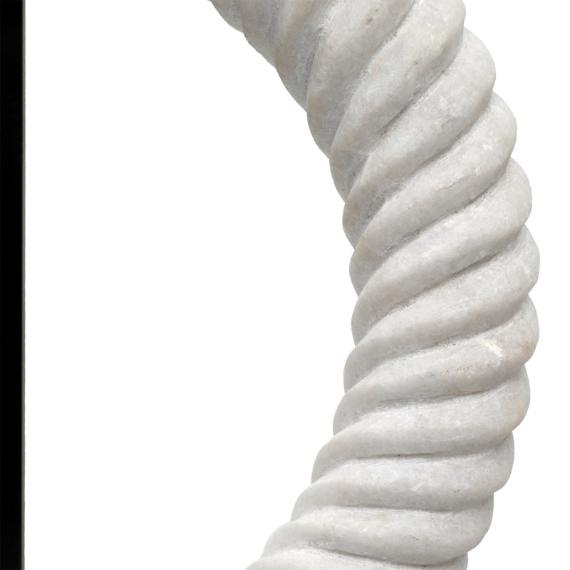 Armenta Sculpture, White (Set of 2)