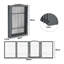 Freestanding Metal Folding Pet Gate-638724418-638724445