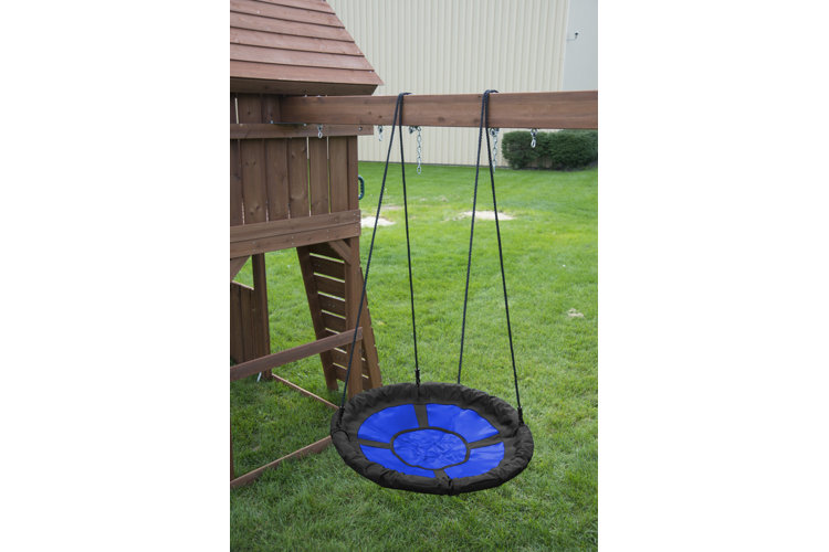 Steel Web/Saucer Swing with Chains and Hooks
