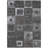 Machine Washable Indoor/Outdoor Cicel ACN1142 Black Rug-109514185