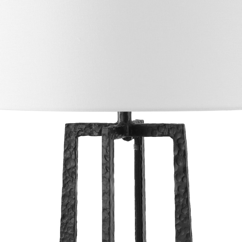 Pollyanna Metal Base Table Lamp, Black