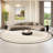 Curved negotiating sofa