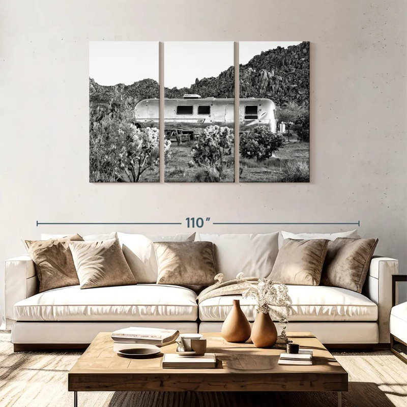 Mehar Black California - Airstream Life, 48" H x 74" W