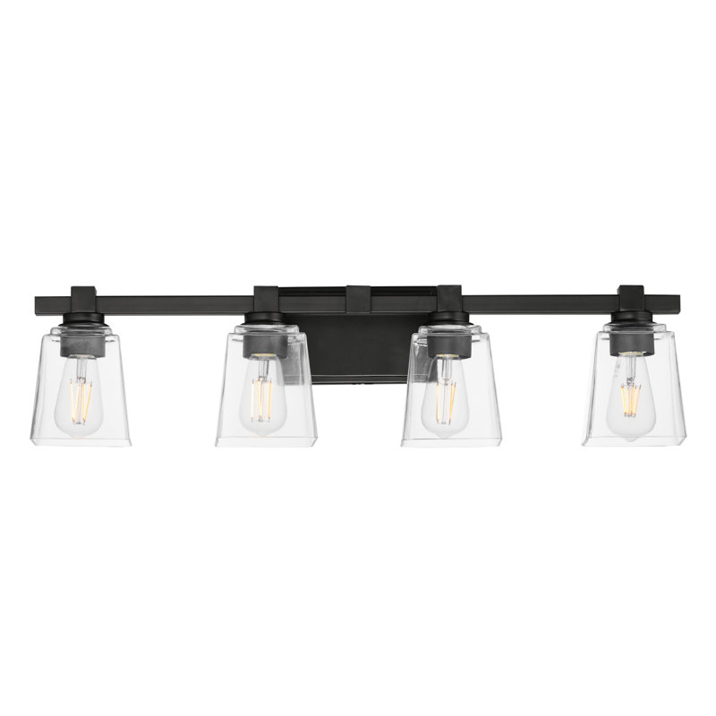Cubos-Wall Sconce, Black