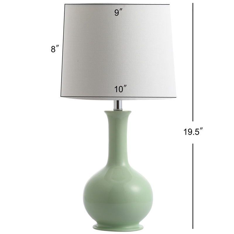 Lampe de table verte 20 po Finkbeiner