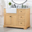 Ensemble de meuble-lavabo simple 42 po Pardue-1969682573