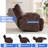 Wide Modern And Soft Touch Fabric Swivel And Glider Power Recliner Chair With USB Port (Set Of 2)-1210844443