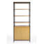 Hans 35.25" W x 84.25"H Open & Closed Etagere Bookcase