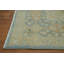 Tapis bleu antique antique 8 x 12