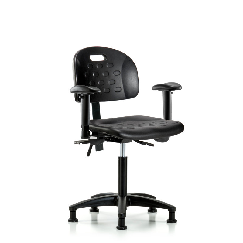 Odette Task Chair, Glides, Included