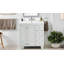 Meuble-lavabo de salle de bain avec lavabo et tiroirs à fermeture en douceur-917374080
