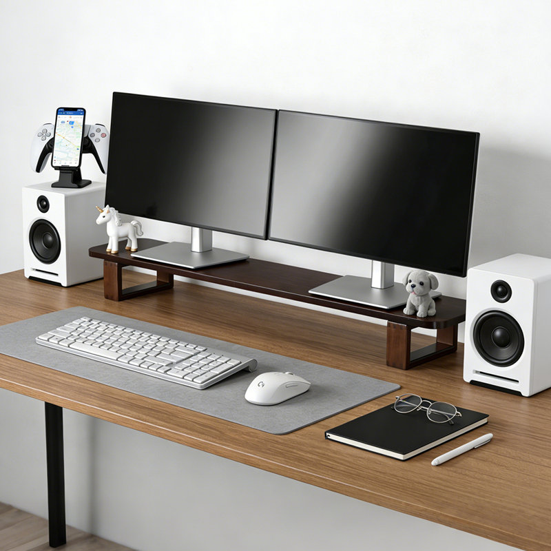 Solid Wood Monitor Stand