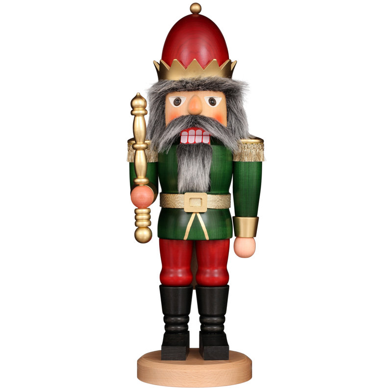 Christian Ulbricht Nutcracker - Red and Green King