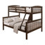 Lit superposé simple au dessus d'un lit double Kearie-94437186