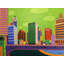Chicago Skyline Print by Sue Graef-71203226-71203227
