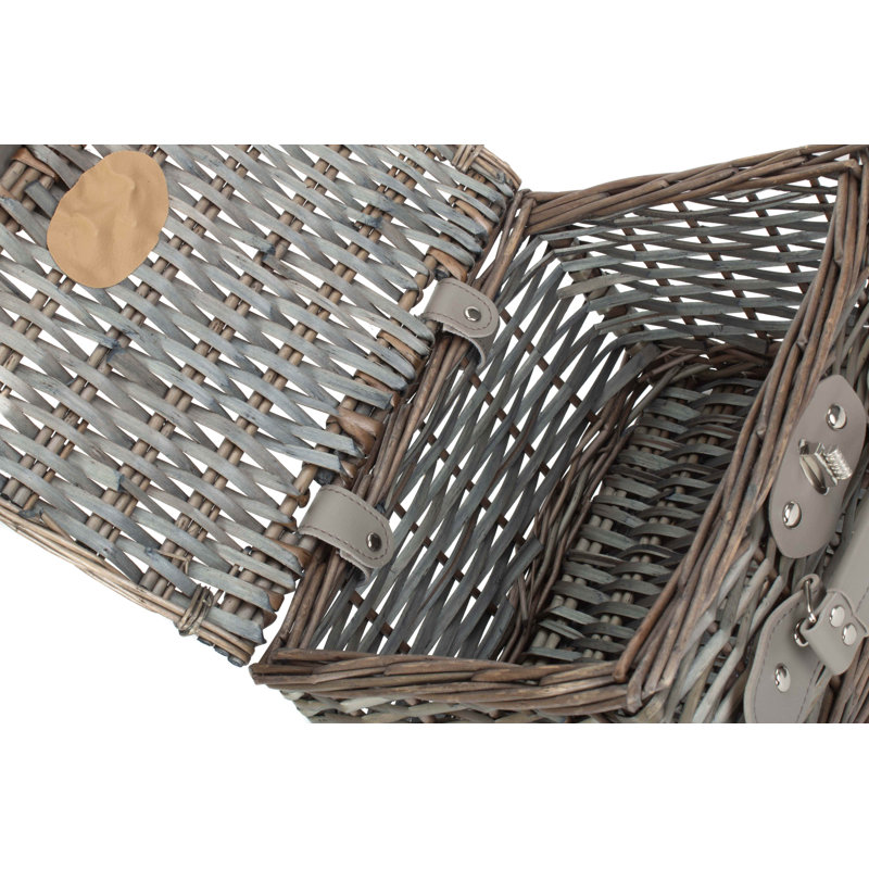 Wicker Small Chest Storage Hamper Basket