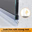 Walk in Shower Enclosure With Dark Grey Easy Clean Safety Glass -671703405-671703399