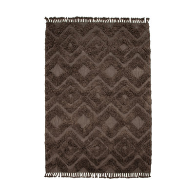 Rectangle 350 cm x 250 cm Hand Woven Area Rug