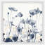 Flower Blues 1 Piece Single Picture Frame Painting-1913742947