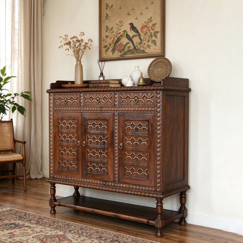 Buffet de rangement Vintage Exotic, Brun