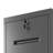 4 Drawer File Cabinet With Lock Metal Vertical File Cabinet Office Home, A4 Legal/Letter Size Narrow File Cabinet Locked,Assembly Required-2033092625