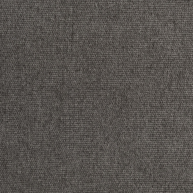 Fauteuil en polyester 28 po, Lin gris charbon, Brun