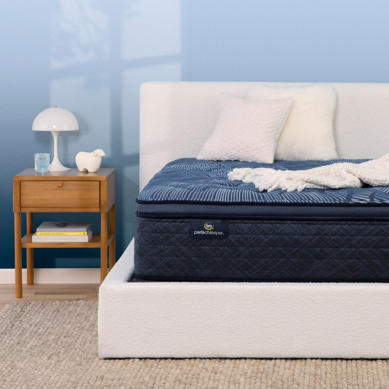 Serta Perfect Sleeper Oasis Sleep 15" Plush Pillow Top Mattress, Extra-long Twin