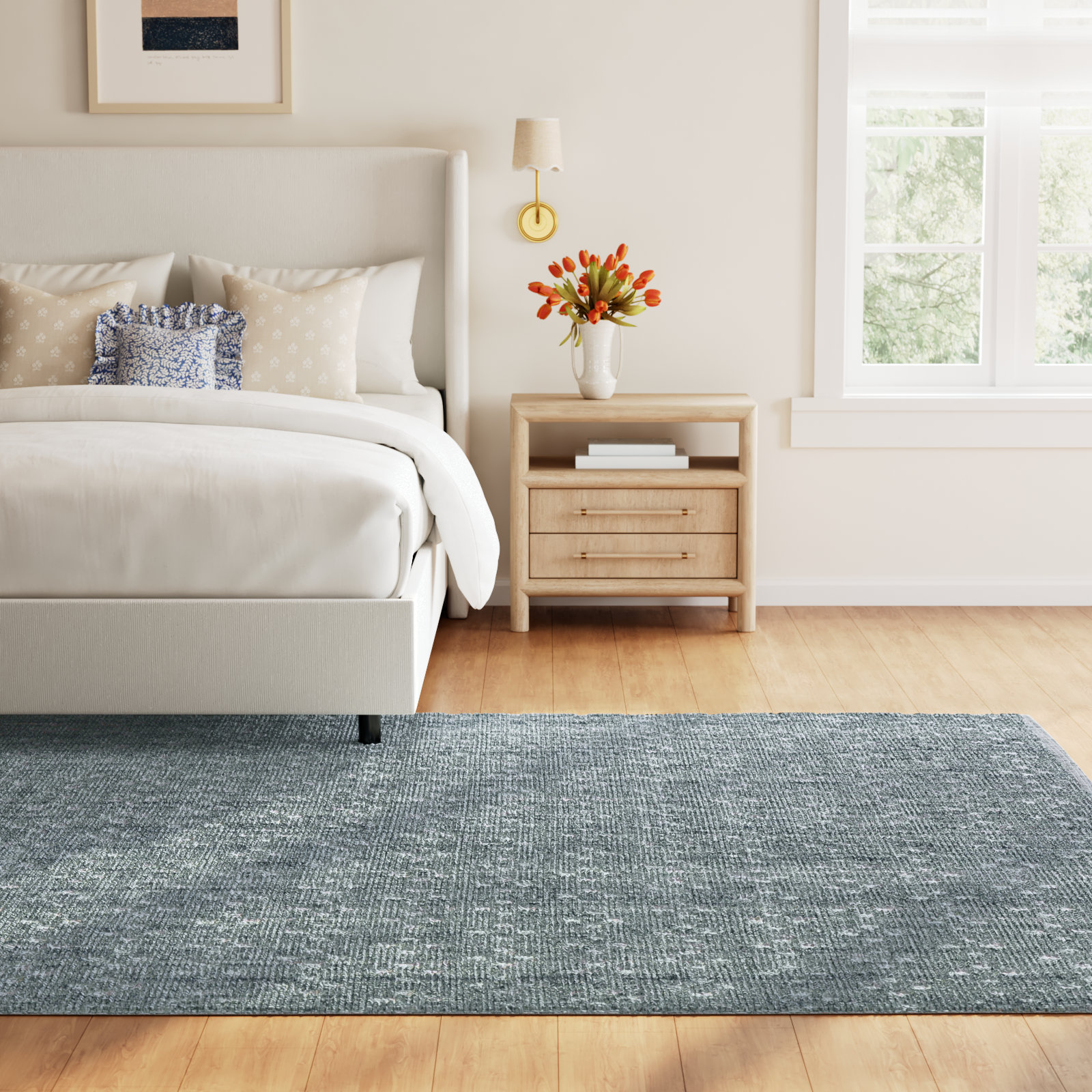 Juno Hand-Loomed Rug, Rectangle 7'9" x 9'9"