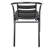Metal Outdoor Stacking Dining Armchair