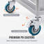 96.5 cm H x 53.3 cm W Utility Cart