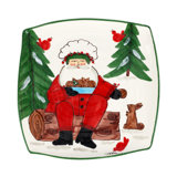 Old St. Nick Terra Bianca Salad/Dessert Plate